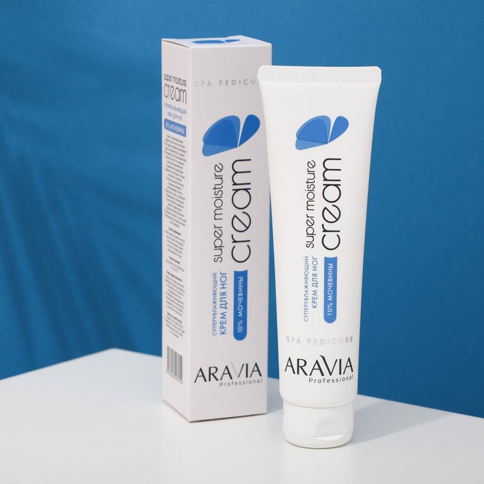 ARAVIA  Суперувлажняющий крем для ног с мочевиной "Super Moisture", 100 мл, шт								
